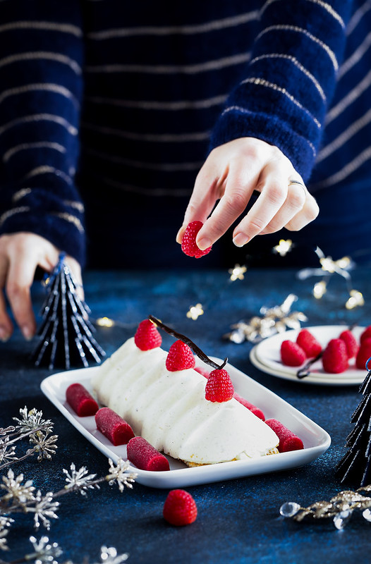 buche vanille framboise recette facile