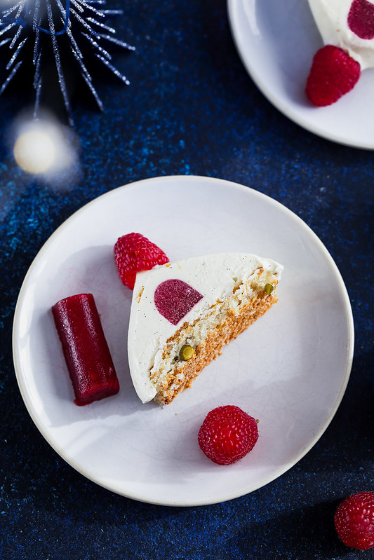 buche vanille framboise recette facile pas chere