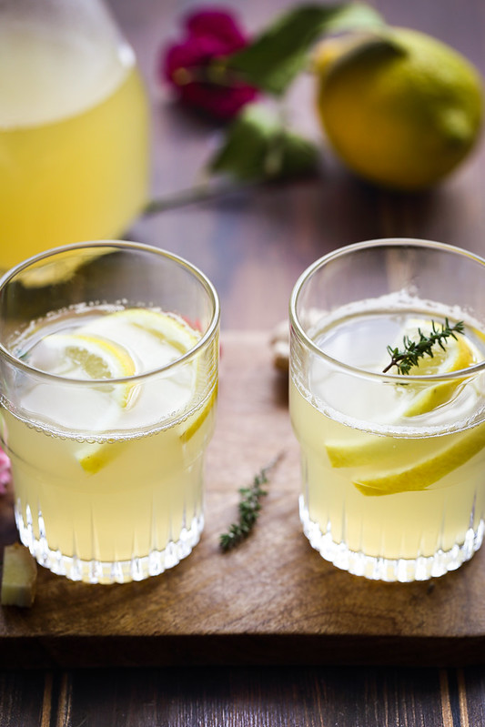 Infusion à froid citron - gingembre : une boisson rafraîchissante