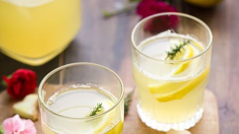 Mélange De Citron, Gingembre Et Miel | Photo Premium