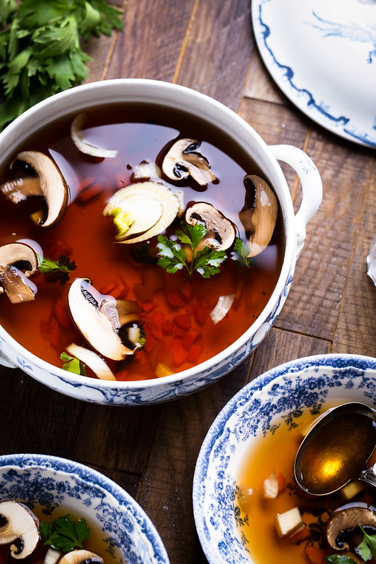 Recette bouillon de légumes