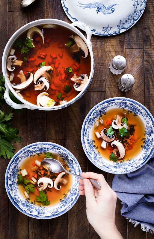 Bouillon vegetal fait maison