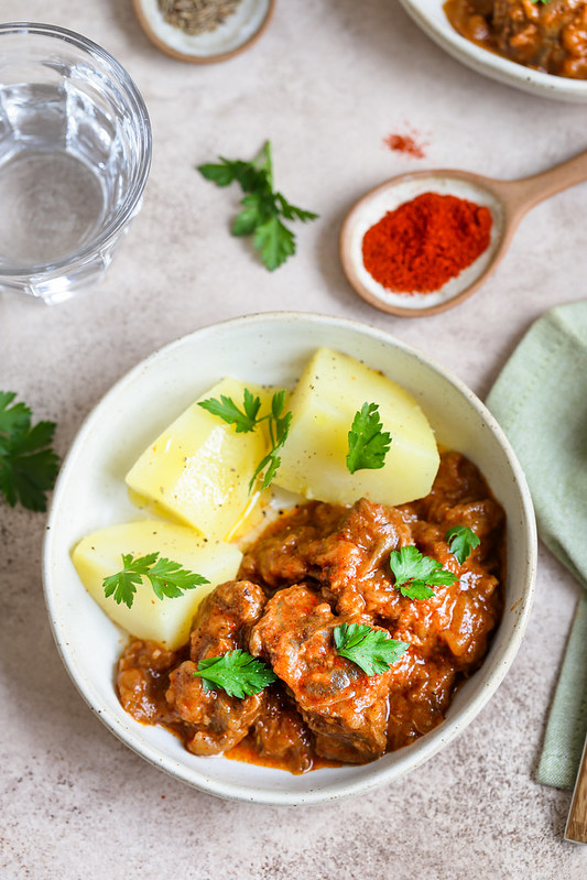 Goulash boeuf mijote paprika recette pas chere