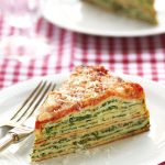 Lasagnes crepes ricotta epinards vegetarien