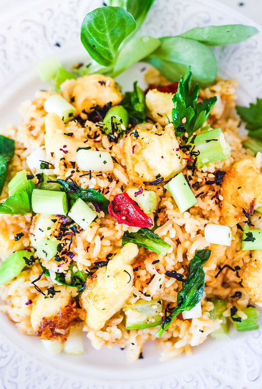 Riz cantonnais traditionnel au poulet et sauce soja - Recette par Chef  Papounet