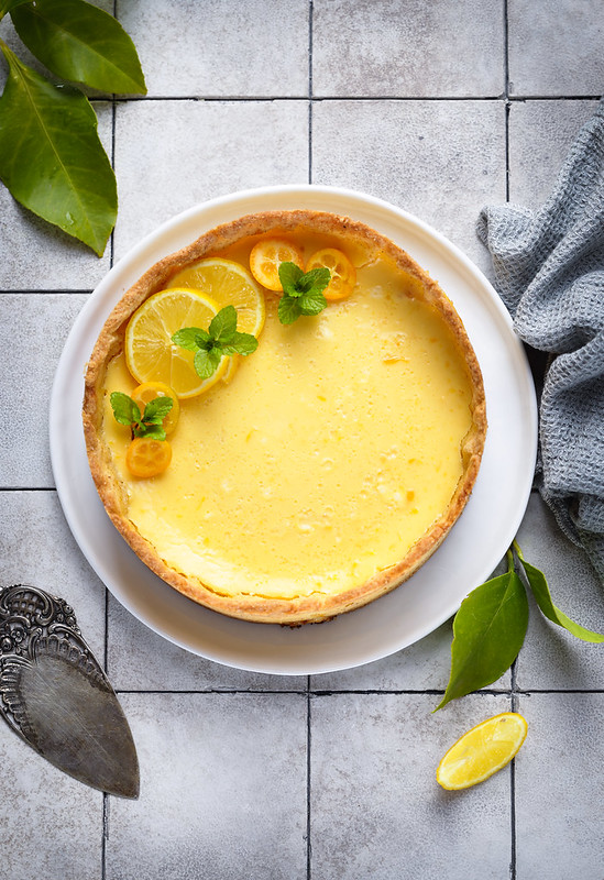 Cette recette de tarte aux œufs (Custard pie) est absolument délicieuse!