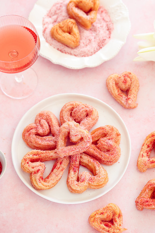 churros forme coeur recette