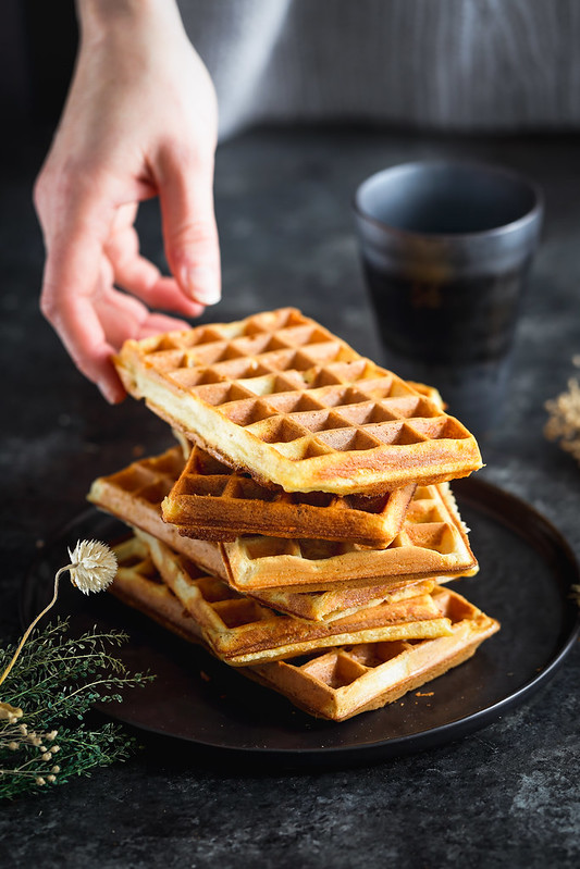 gaufres croustillantes recette video