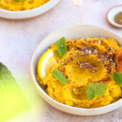 houmous patate douce vegan