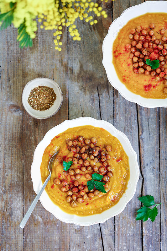 soupe panais potimarron vegan