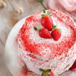 chiffon cake recette astuce poudre fraise