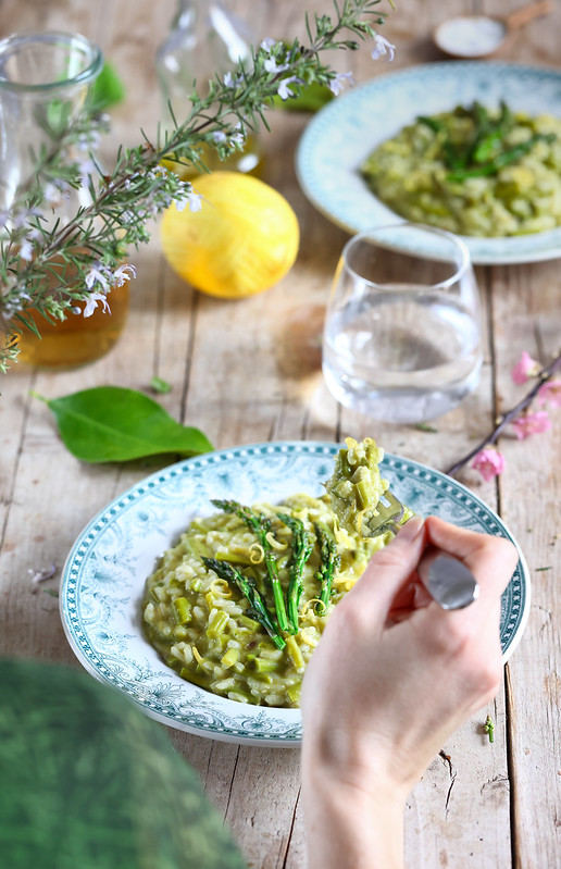 risotto asperges citron