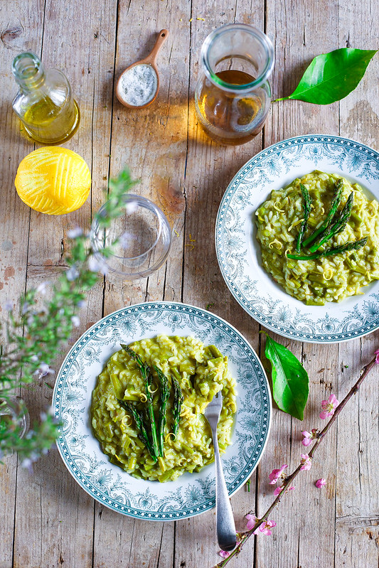 risotto italien asperges