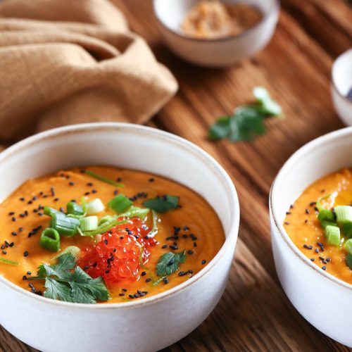 soupe patate douce miso recette