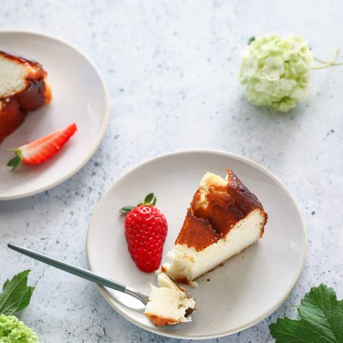 basque burnt cheesecake recette facile