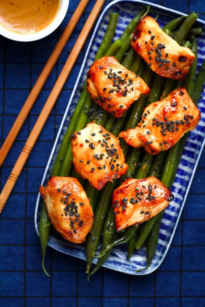 Poulet rôti au miso