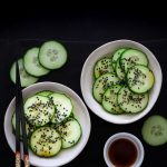 salade concombre japonaise