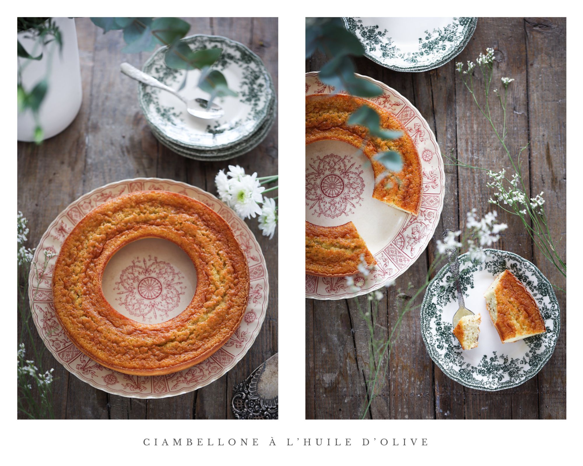Gâteau au yaourt et à l'huile d'olive - Recette italienne facile - Un