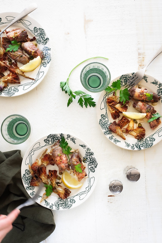 roules viande artichauts frits recette italienne