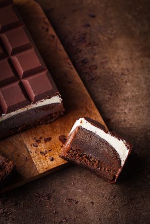 Entremets chocolat café façon opéra