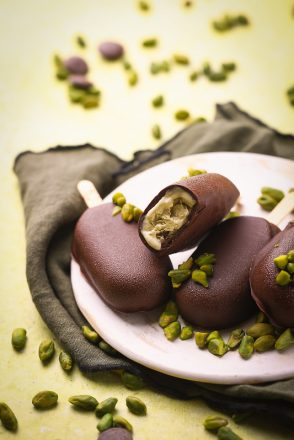 Mini magnum pistache chocolat (sans sorbetière)