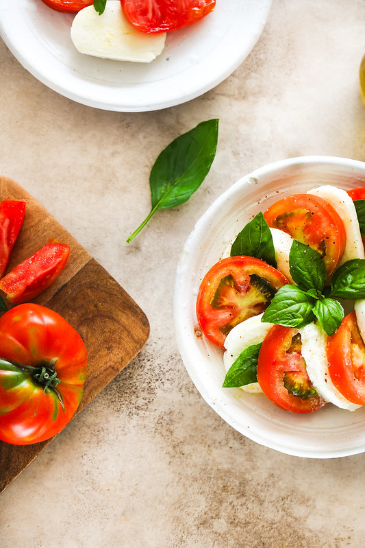salade tomate mozzarella italienne