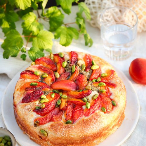 tarte focaccia abricots