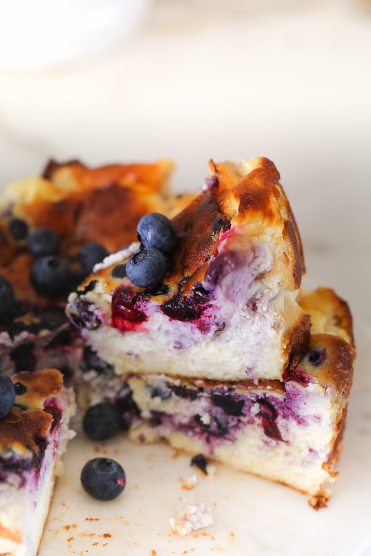 cheesecake rapide facile myrtilles