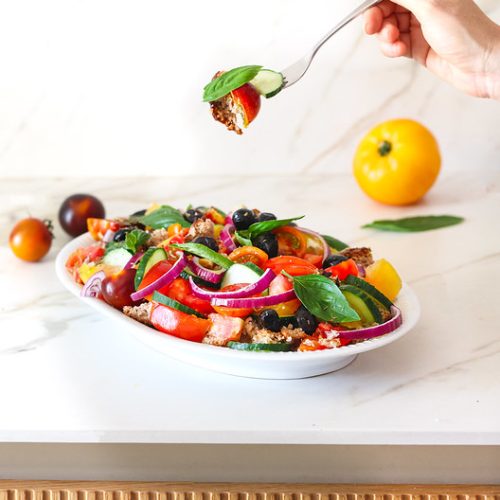 panzanelle video recette italienne