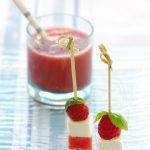 aperitif pasteque brochettes jus