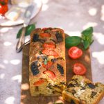 cake aubergines chevre pesto recette facile
