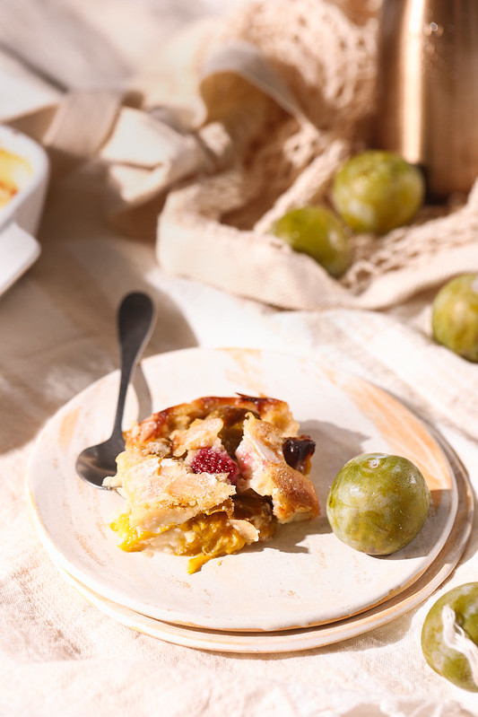 clafoutis prunes reine claude recete facile
