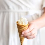 glace fleur oranger