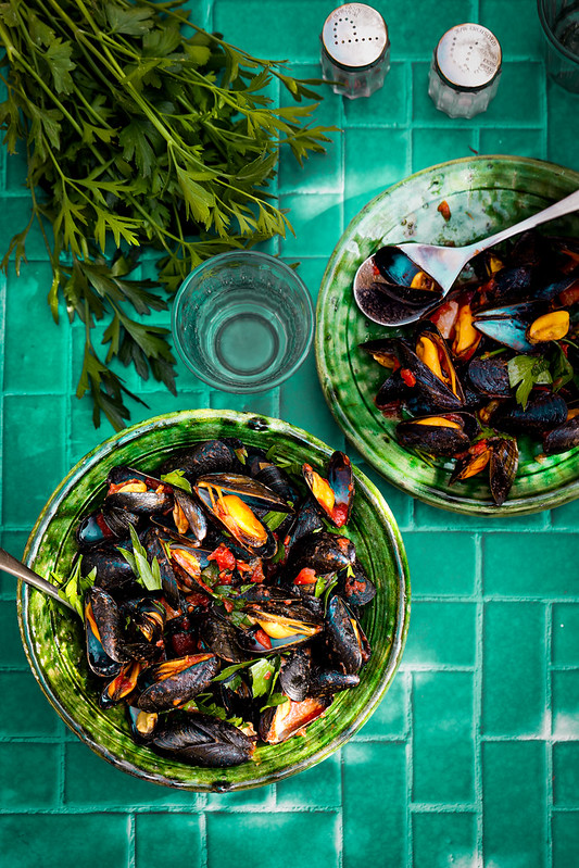 Moules sauce tomate Italie