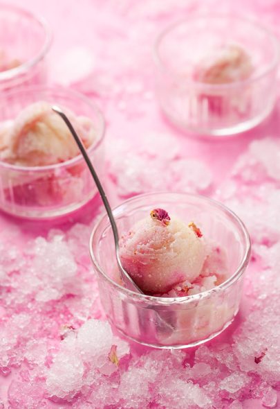 Sorbet litchi façon Ispahan