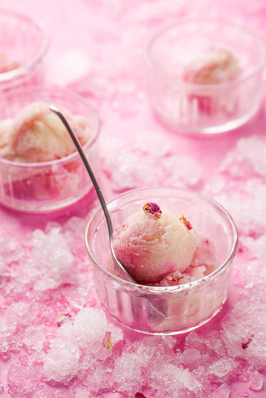 sorbet litchi facile Ispahan