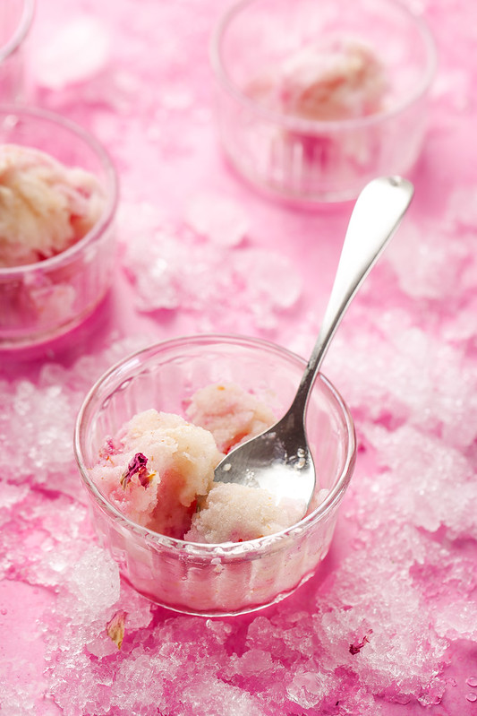 sorbet litchi rose framboise recette facile astuces