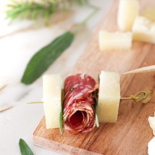 borchettes apero salami brebis recette