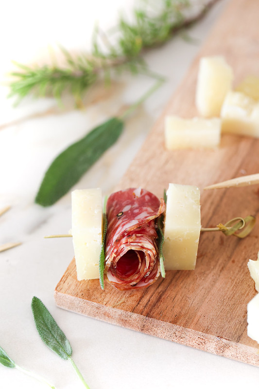 borchettes apero salami brebis recette