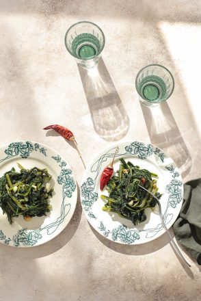 Chicorée sautée comme en Italie