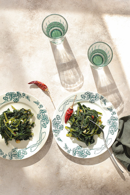 chicoree saute recette italienne Rome