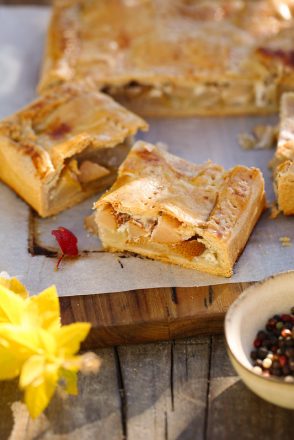Poirat ou la tourte aux poires du Berry