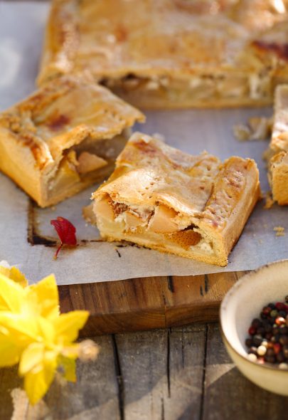 Poirat ou la tourte aux poires du Berry