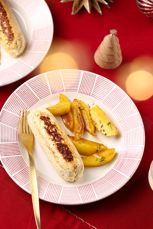 boudin blanc maison pommes sautees