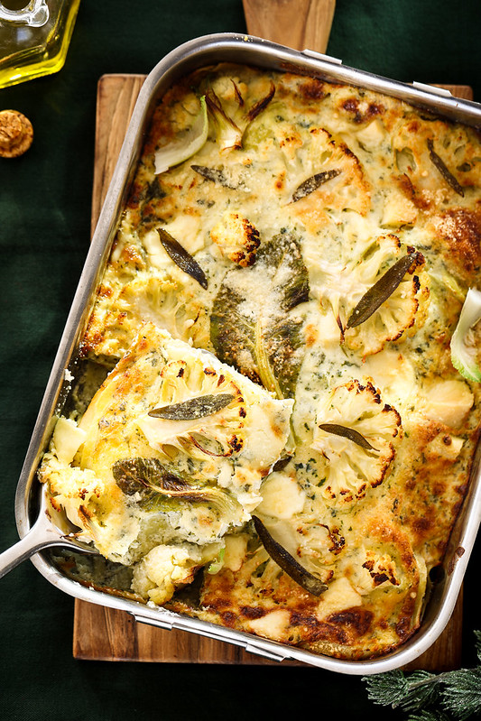 lasagnes fromage chou fleur