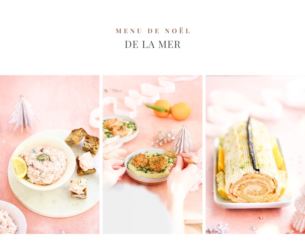 menu noel recettes mer