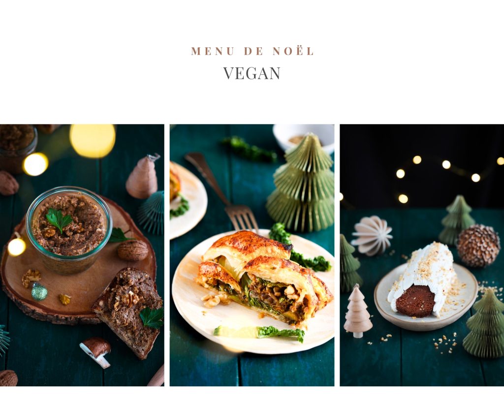 menu noel vegan