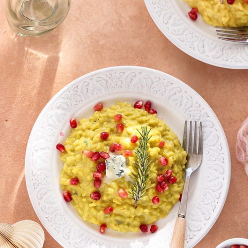 risotto gorgonzola curcuma re cette