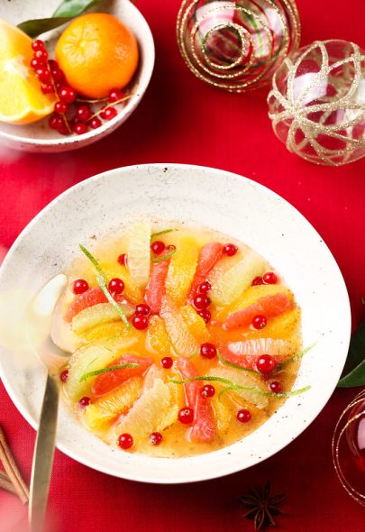 Nage d’agrumes aux épices