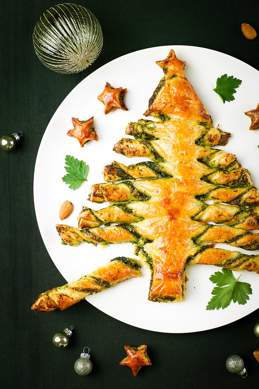 sapin feuillete pesto